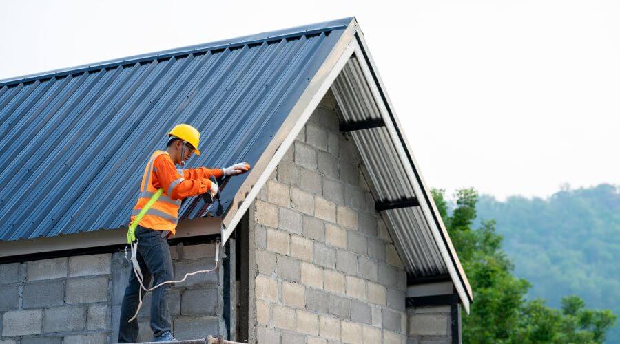 Professional metal roof installation in Bar Harbor, ME